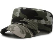 Camouflage Hats Flat Top Baseball Caps For Men Outdoor Sports Hats Cadet Sunscreen Hats