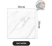 10/30/50PCS Thickened Self-adhesive Decor Wall Sticker Marble Tile Floor Sticker PVC Waterproof Toilet Kitchen Home Floor