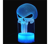Anime Yoda Baby 3D Lamp LED Illusion Night Light Color Changing Lampara for Kids Bedroom Decor Nightlight Manga Groot Table lamp
