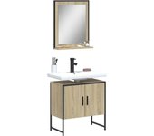 ¿Dónde está Set de muebles de BA? O 2 pzas Madera de Ingeniería Roble Sonoma