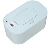 Calentador de toallitas húmedas de plástico, toallitas duraderas de gran capacidad, alimentadas por USB, temperatura constante, calentador de biberones para bebés
