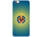 Funda original compatible con iPhone 6 - 6S | Villarreal escudo fondo trama | TPU MATE