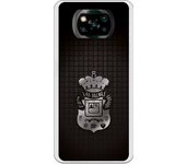 Funda original compatible con Xiaomi Pocophone X3 - X3 Pro - X3 NFC - Las Palmas Escudo Plateado