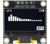 TENSTAR 0.96 Inch OLED SSD1306 White/Blue/Yellow 128X64 IIC I2C Serial Display Module 12864 LCD Screen Board