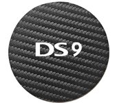 2 PCS Carbon Fiber PU Leather Water Cup Holder Pads For Citroen DS SPIRIT DS DS3 DS4 DS5 DS6 DS7 DS9 Auto Interior Accessories