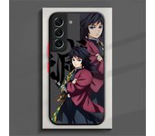 Demon Slayer Art Anime For Samsung Galaxy A73 A72 A71 A55 A52 A33 A15 A14 A13 A12 A05 4 S 5G Matte Translucent phone Case