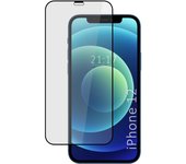 Tumundosmartphone Protector Cristal Templado Completo 5D Full Glue Negro para Iphone 12 / 12 Pro (6.1) Vidrio