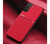 Leather Texture Magnet Case For Samsung Galaxy A53 A52S A52 5G A54 A33 A13 S23 S22 S24 Ultra Plus S21 S20 FE Car Magnetic Cover