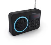 Metronic 477204 Radio portátil FM compacto con puerto USB + lector tarjeta Micro SD