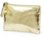 Set of 3 Faux Leather Wallets - Great gift for wedding guests, anniversaries, with zipper and matching zipper pulls, Mother's Day gift.