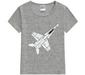 F 18 Hornet Jet Fighter Kids T-Shirt Summer New Boys Girls Kid T-shirt Short Sleeve Children 2-12 Year Old Baby Tee Tops