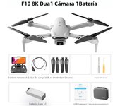 4DRC F10 RC Drone GPS 6K HD Dual Camera Wide-Angle 5G WIFI Fpv Quadcopter Brushless Foldable Obstacle Avoidance Aerial UAV 2KM