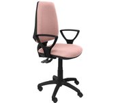 Piqueras Y Crespo Silla de Oficina Ergonómica con Mecanismo Sincro y Brazos Fijos