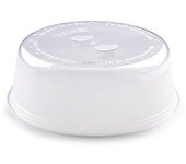 CABLEPELADO Tapa para Microondas con Salida de Vapor, Tapa microondas Libre bpa, Tapadera Calentar Comida, Tapa Protectora para Microondas, Libre de BPA, 27 cm diámetro x 9.5 cm Altura