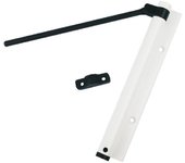 Cierrapuertas brazo blanco