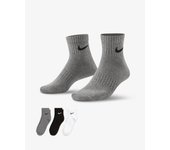 Calcetines de Entrenamiento Nike Everyday Lightweight, Tobillo, 3 Pares