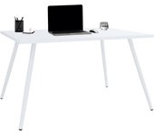 Schreibtisch Computertisch Bürotisch Skandanivischer Retro Look Salia 160x80 cm