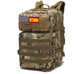 Mochilas Tácticas Militares 45L Mochila del ejército Gran Capacidad Mochila Crossfit Plegable Impermeable Mochila Montañismo, Senderismo, Acampada