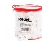 BOLSA 100 PELOTAS PP BLANCAS TENIS DE MESA SOFTEE SOFTEE