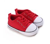 Baby Girls Princess Shoes Spring Autumn Toddlers Prewalkers Red Infant Soft Bottom First Walkers 0-18M Rubber Soled Antiskid