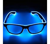 1PC Flashing EL Wire Led Glasses Luminous Party Decorative Lighting Classic Novelty Gift Bright LED Light Up Party SunGlasses