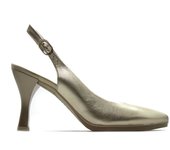 DESIREE SARI/88 Zapato clásico,de salón,destalonado,con puntera fina,tacón de aguja,de piel,suela de goma para señora