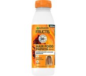 GARNIER Fructis Hair Food Papaya Sets de Champú, Acondicionador o Mascarilla 3 en 1 para Cabello Dañado