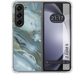Funda Silicona para Samsung Galaxy Z Fold 5 5G diseño Mármol 09 Dibujos