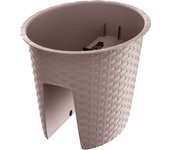 Prosperplast Maceta RATOLLA OVAL 6L - Diseño Elegante y Alta Calidad