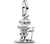 Pandora Charm Colgante en plata de ley Esquiador 793514C01 , para Mujer