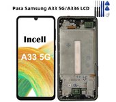 6.4'' Super AMOLED For Samsung A33 5G Display A336 LCD Touch Screen Digitizer Assembly For Samsung A33 5G A336B LCD Display
