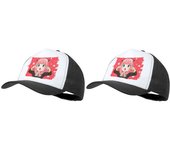 PACK 2 GORRAS NEGRAS spy x family niña anya kawaii cute mona cap anime manga seinen super guerrero sagaandroides