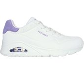 Zapatillas Skechers Uno para mujer en color blanco