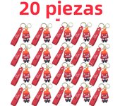 30PCS Set wholesale Inside Out keychain Plush Cartoon Character keychain Pendant Personality Creative Glue Doll Small Pendant