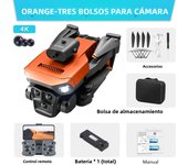 K6 MAX Triple-Camera Drone 4K HD Optical Flow Positioning 360° Obstacle Avoidance Foldable Quadcopter Wifi FPV RC Toys Drone