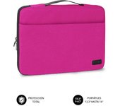 Funda subblim elegant laptop sleeve para portatil 13.3 pulgadas - 14 pulgadas rosa