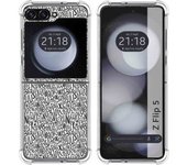 Funda Silicona para Samsung Galaxy Z Flip 5 5G diseño Letras Dibujos