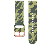 Printed Silicone band For Samsung galaxy watch 6 Classic-5-pro-4 sport bracelet 20mm 22mm strap for Amazfit GTS/GTR/4/3/2e Mini