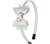 1PC Unicorn Headbands 3''Glitter Hair Bows Hairbands Cute Rainbow Bows Headbands for Girls Party Decoration Hair Accessories