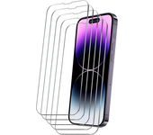 5Pcs Tempered Glass For iPhone 15 14 13 12 11 Pro Max Mini X XS XR 7 8 6 Plus Screen Protectors Film For iPhone SE 2020 2022