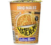 Caja 8 unidades Fideos YATEKOMO Pollo 60g