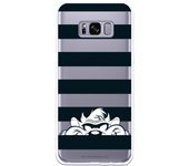 Funda original compatible con Samsung Galaxy S8 - Tasmania Franjas Negras
