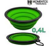 MASCOT Comedero Plegable 0,4L para Mascotas - Práctico y Portátil