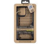 Funda muvit shockproof 2m para apple iphone 13 pro max transparente - negra