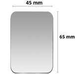 1/3/5PCS Metal Plate Sticker disk iron sheet for Magnet Mobile Phone Holder For Magnetic Car Phone Stand holders Not Magnet