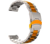 22mm Metal Strap For Amazfit Balance Stainless Steel Band For Amazfit Pace Bip 5 GTR 2 3 4 47mm 2e/Cheetah Round/Pro Watchband