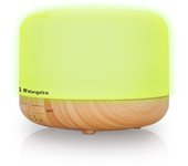 Orbegozo humidificador ultrasónico de aromaterapia de vapor frío HUA 4000, temporizador, 7 colores, depósito 400 ml, libre de BPA, 14,5 W