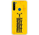 Funda compatible con Xiaomi Redmi Note 8T - Be Unique Funda Gel get fit