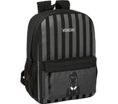 SAFTA  MOCHILA PARA PORTATIL 15,6 WEDNESDAY - Mochila Escolar Licencia Oficial - Diseño Ergonómico - Amplio Espacio de Almacenamiento - Bolsillos Multifuncionales