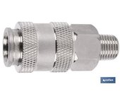 Cofan Enchufe Rápido Universal Macho 3/8 - Circuito Eléctrico y Piezas